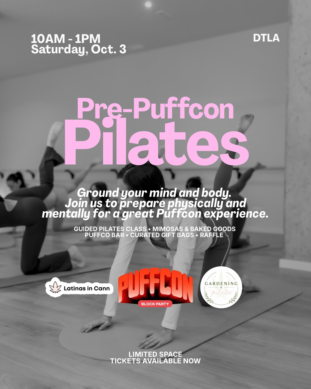 Pre-Puffcon Pilates